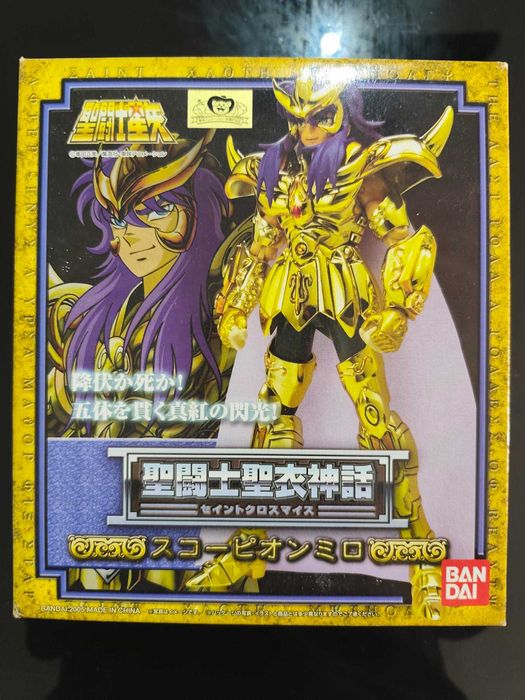 Figura Saint Seiya / Cavaleiros do Zodiaco - Myth Cloth Scorpio BANDAI