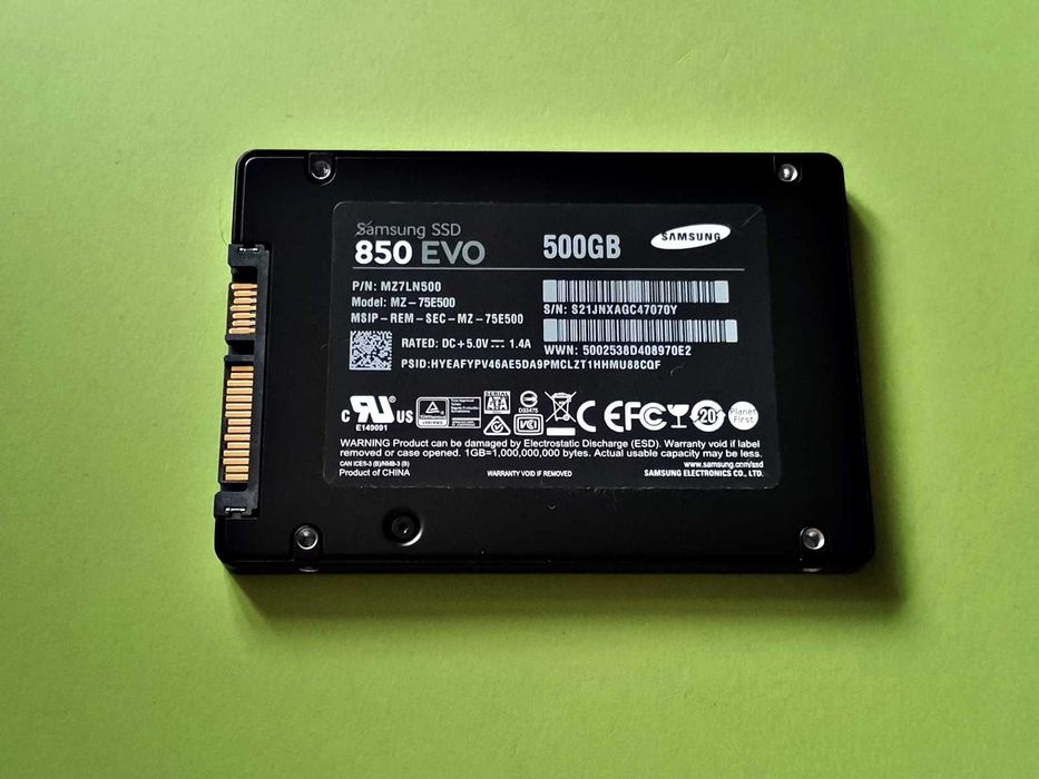 SSD 500GB Samsung 850 EvO