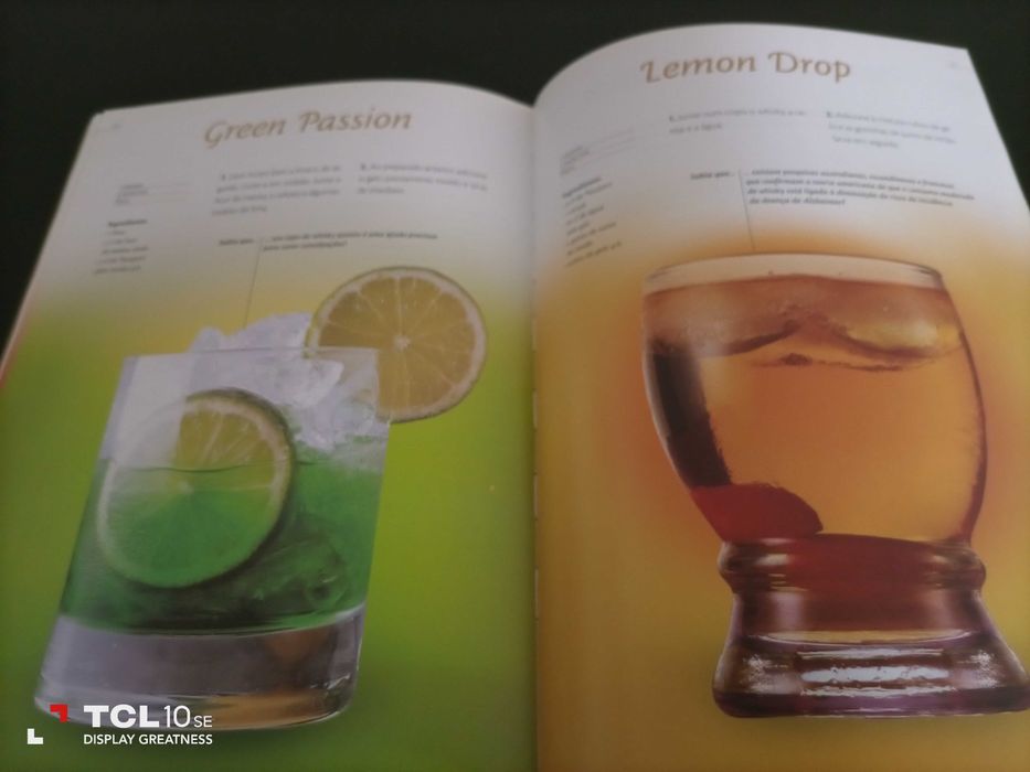 Livro com receitas - O requinte do whisky
