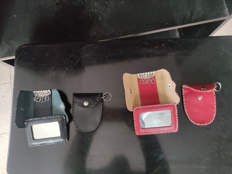 Porta chaves de chaves e moedas