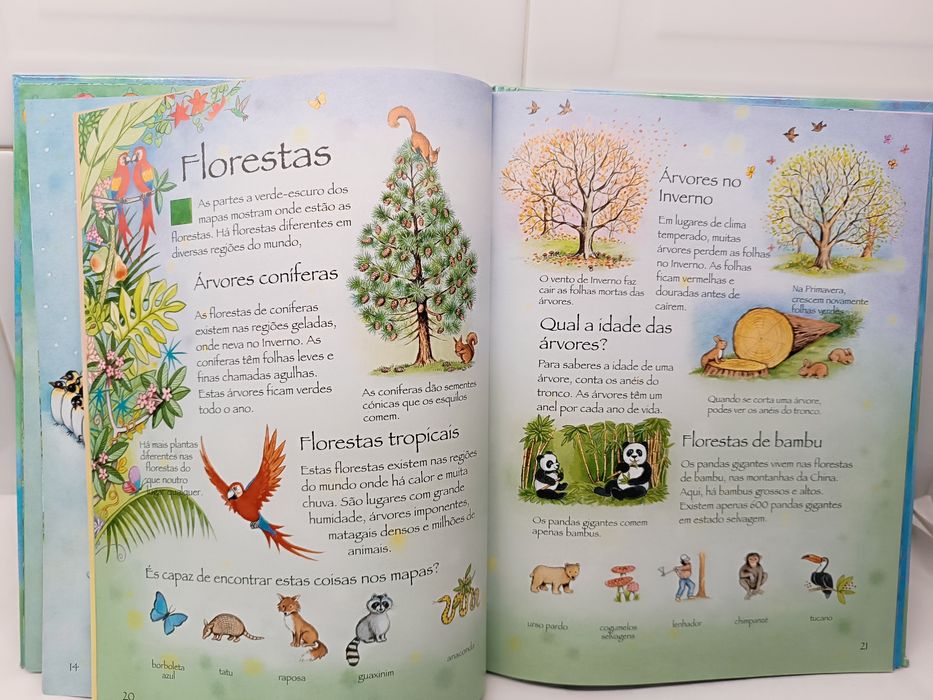 Atlas Ilustrado Infantil. Excelente estado