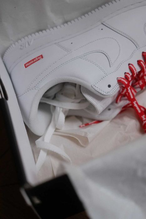 Nike Air Force 1 Low Supreme White R.41