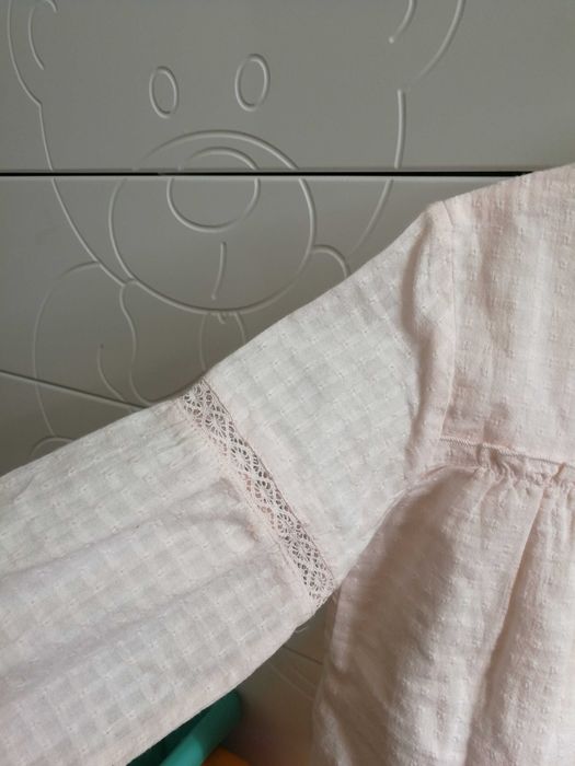 Сорочка блузка нарядна Рубашка нова на дівчинку 98 см Mango