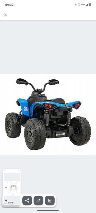 Quad akumulatorowy
