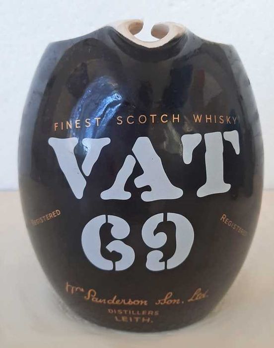 Jarro de Whiskey VAT 69 Grande, Vintage – Impecável