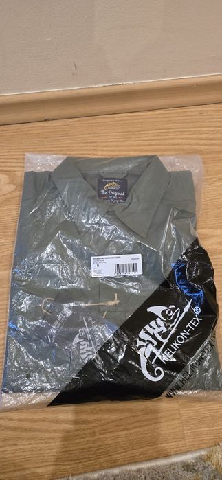 Koszula Helikon Defender Mk2 PolyCotton Ripstop Short Sleeve - Olive