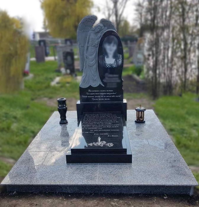Пам'ятники з граніту, вироби з граніту будь-якої складності