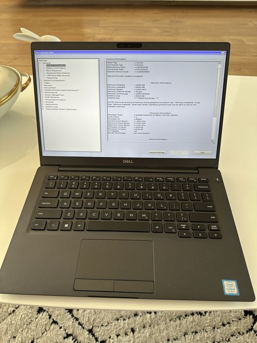 Dell latitude 7400 i5 16 GB Ram 256 GB SSD jak nowy