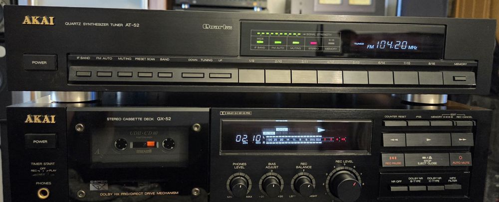 Akai AM-32,CD-52,GX-52,AT-52
