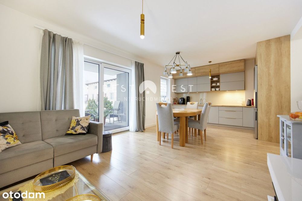 Jak nowe, mieszkanie z prywatnym ogródkiem