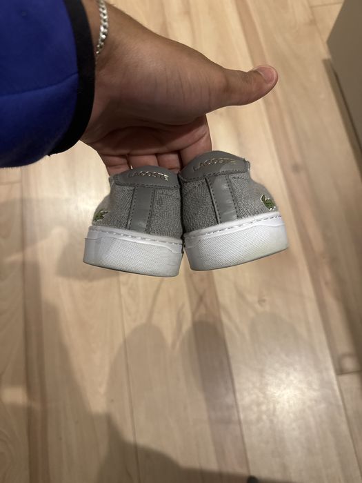 Lacoste la piquée cinzento