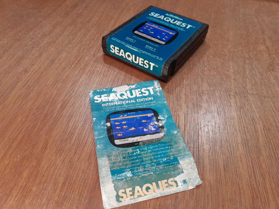 Atari 2600 - SEAQUEST - PAL Activision - Testado