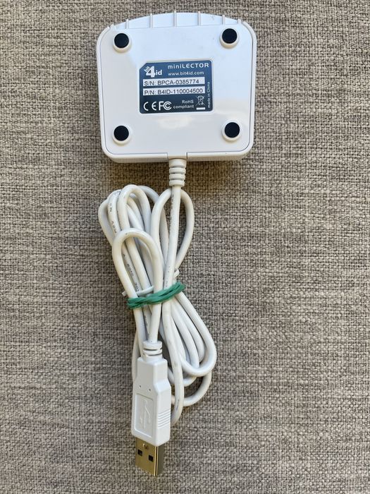 Leitor Cartão Cidadão Bit4id MiniLector EVO - NOVO