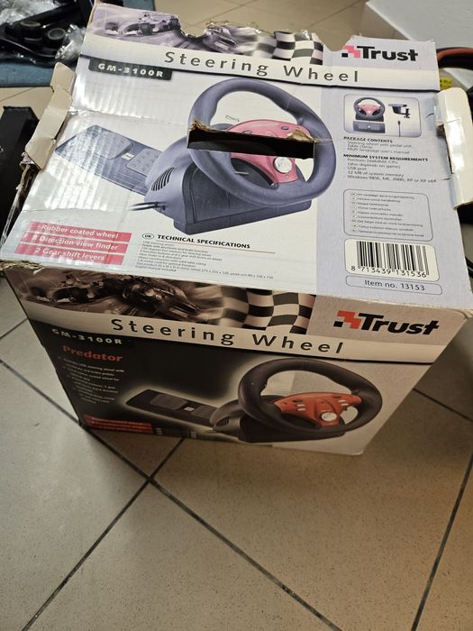Kierownica do gier Trust Predator GM-3100R
