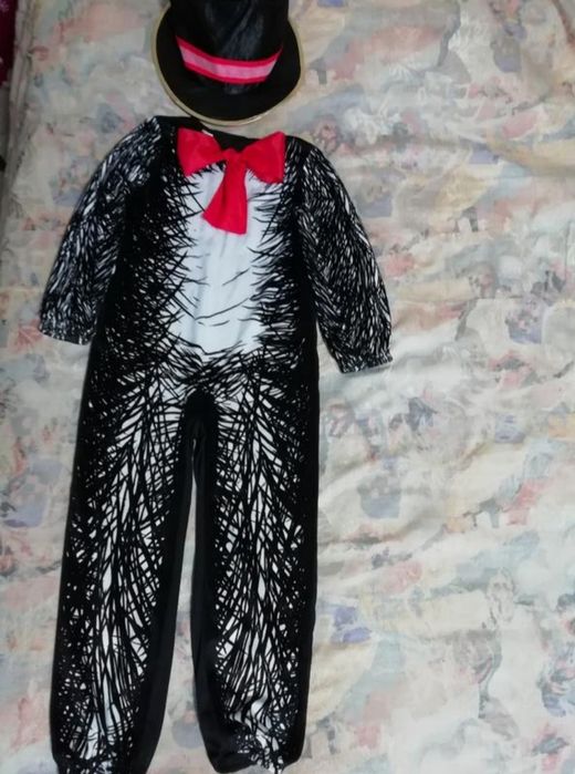 Карнавальний костюм Кіт у капелюсі на 9-10років