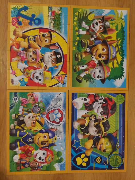 Puzzle 4w1. Psi Patrol