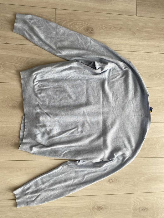 RALPH LAUREN r.XL oryginalny sweterek męski błękitny