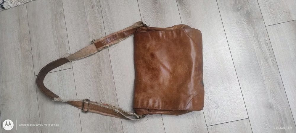 Torba na laptopa ze skóry. Donato Bramante