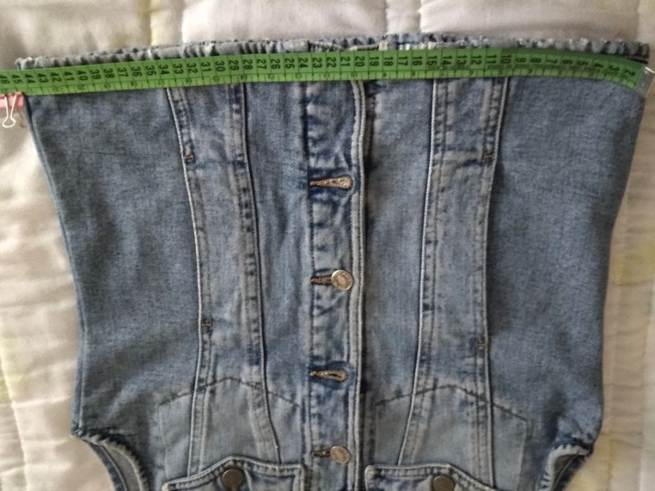 Colete de ganga da Cookie Denim