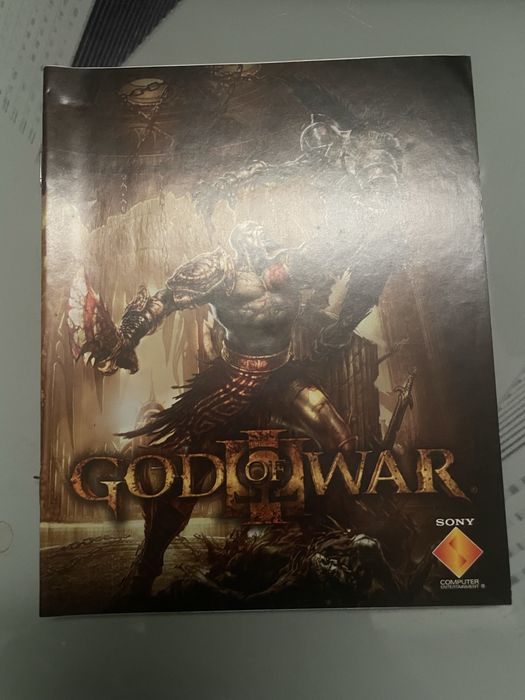 Manual jogo Ps3 God Of War