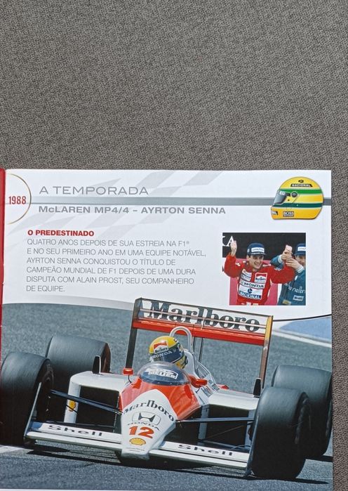 Ayrton Senna Fascículo primeiro F1