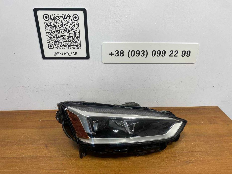 Оптика фара Audi A5 8w Full led 2016-2019 dorest USA Фара на Ауди Ауді А5 8w фул лед США