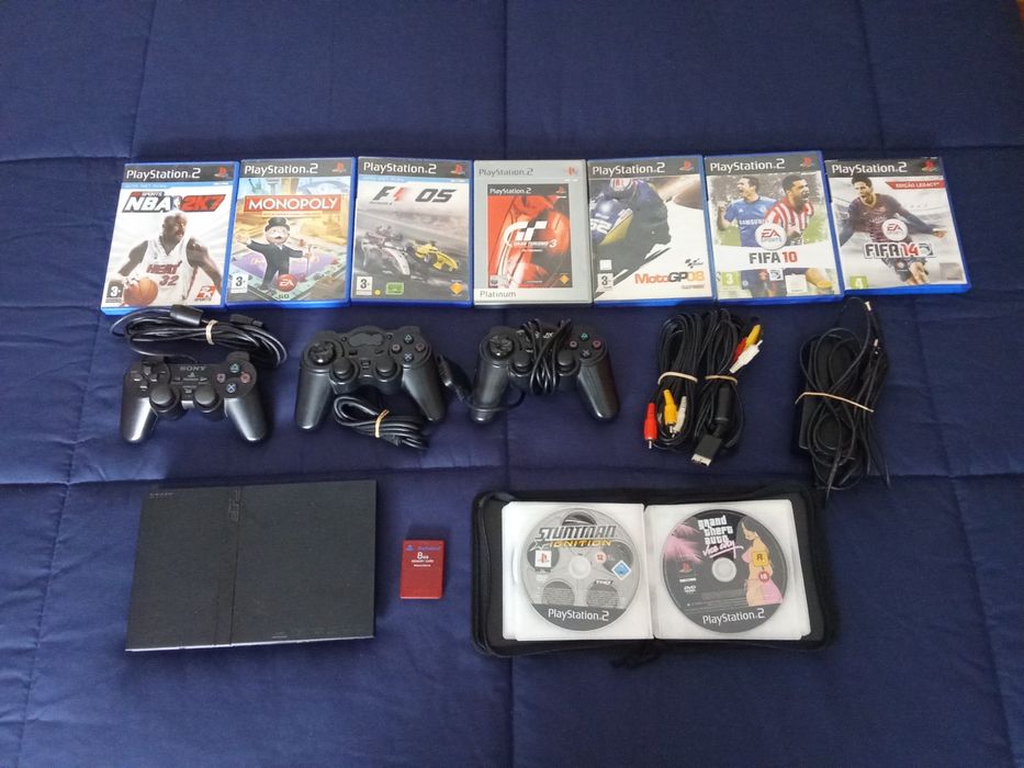 PlayStation 2 a funcionar correctamente