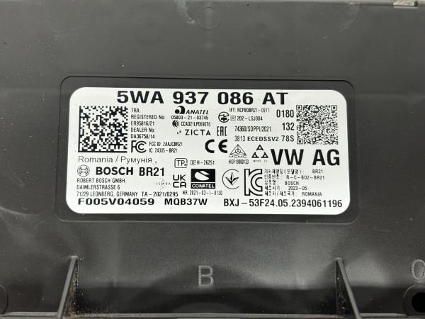 Módulo confort VOLKSWAGEN Golf VIII (CD1)