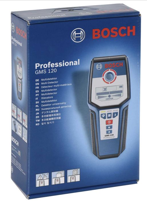 Detetor digital BOSCH PRO GMS 120