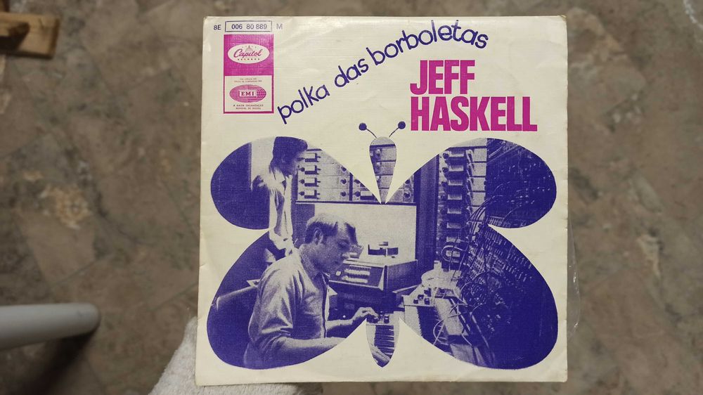 Disco de Vinil "Jeff Haskell – Polka Das Borboletas"