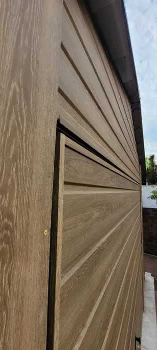 Garaż blaszany blaszak drewnopodobny profil zamknięty 4x6