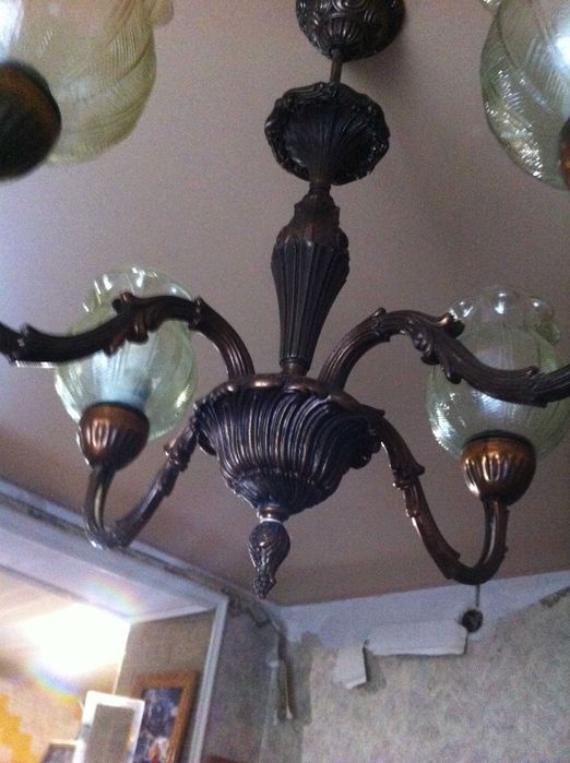 люстра ретро  ЛИТЬЕ