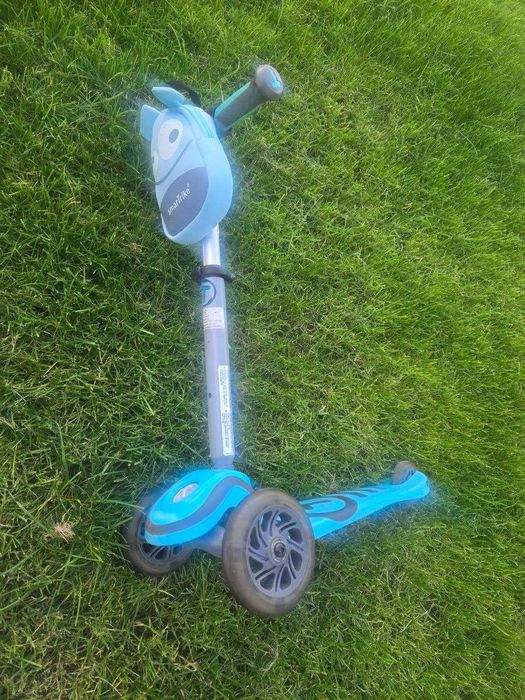 Триколісний самокат Smart Trike Scooter T1 Blue + рюкзак