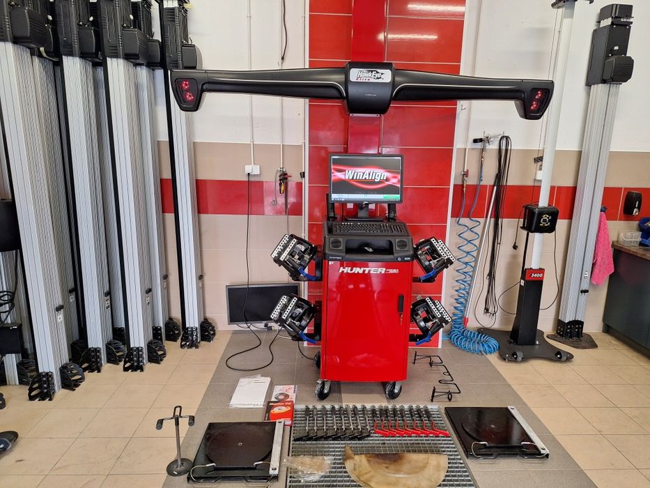 Hunter 3d Hawkeye WA330 geometria kół zbieżność