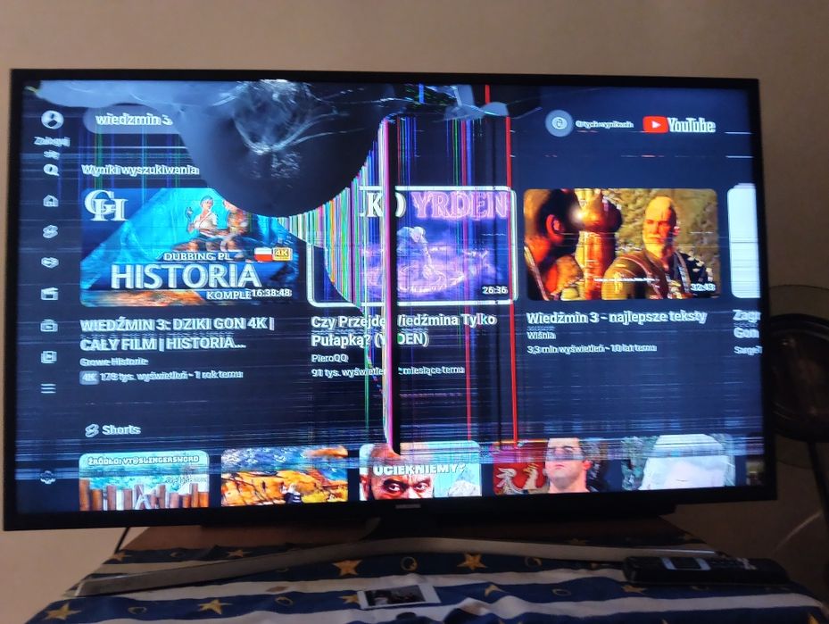 Smart TV Samsung 43 całe.