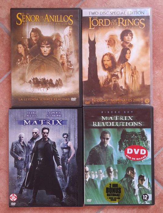 Lote de filmes dvd