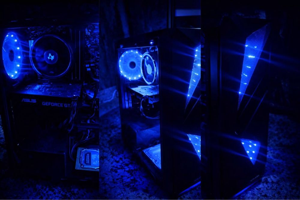 Ігровий ПК GTX 1650 SUPER + монітор, клавіатура, миша