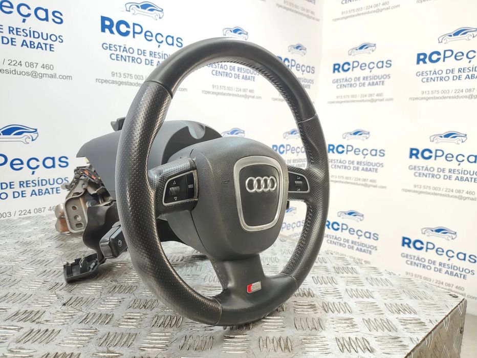 Volante Completo Em Pele Perfurada Audi A1 8X S-Line SLine