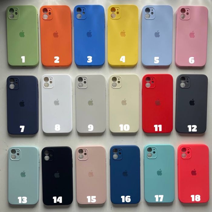Чохол на Айфон 11 та інші, чехол full silicone case iphone про макс