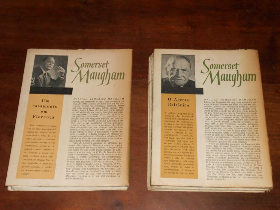 Livros Maugham, Tolstoi, Remarque, Garcia Marquez, Konsalik