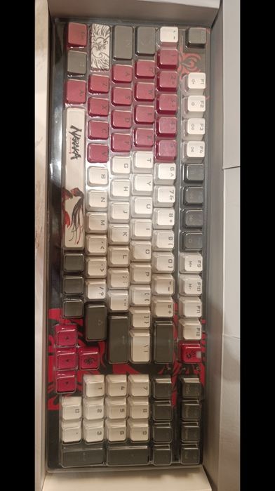 Klawiatura A4Tech Klawiatura mechaniczna BLOODY  S98 USB Naraka (BLMS Red Plus Switches)