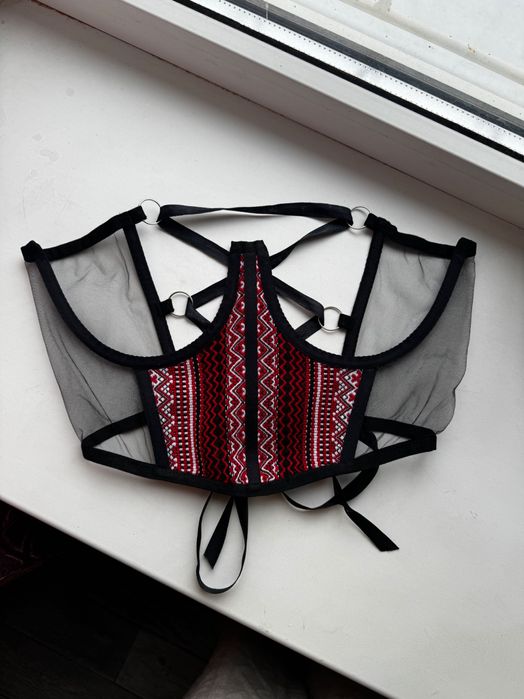 Корсет вишиванка