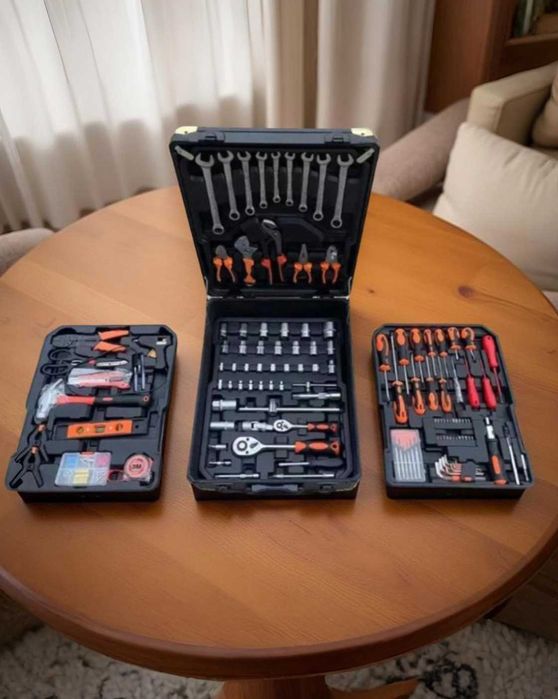 Набір інструментів у чемодані 399 предметів на всі випадки життя