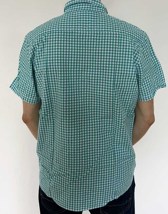 Koszula męska w kolorze turkusowym