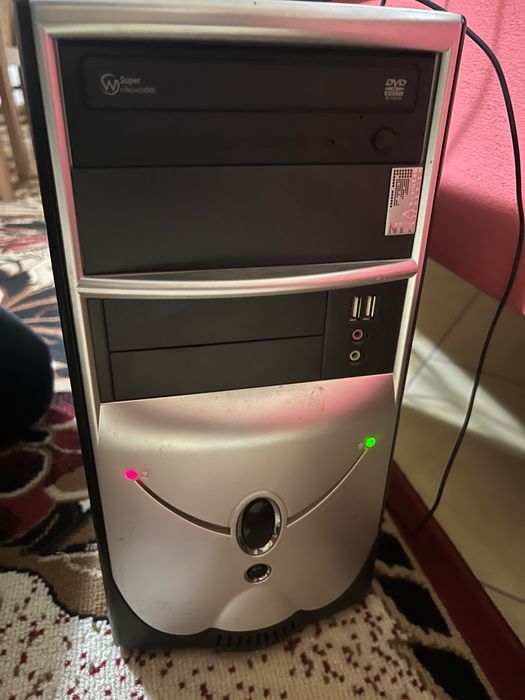 Retro zestaw komputer PC stacjonarny