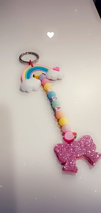 Porta-chaves coloridos