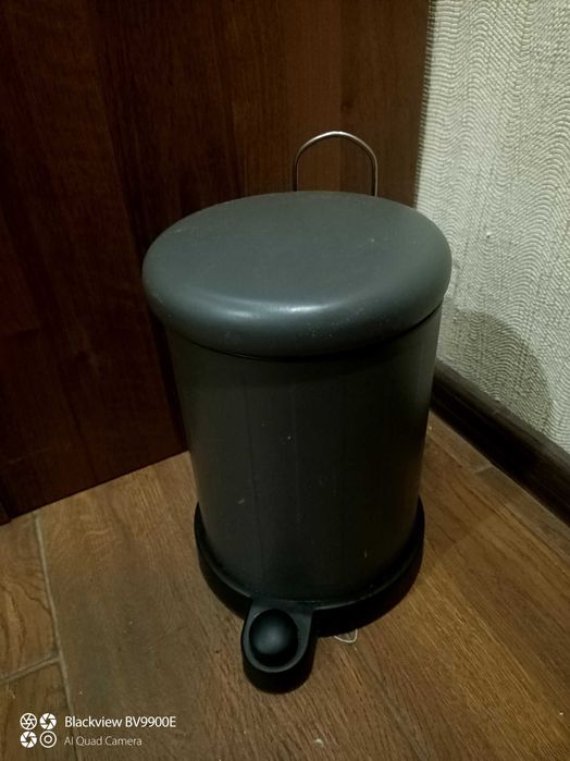 Мусорный бак IKEA TOFTAN 4 л серый