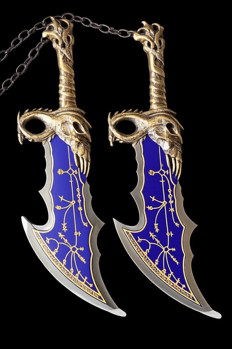 Ostrza chaosu Kratos god of war metalowe