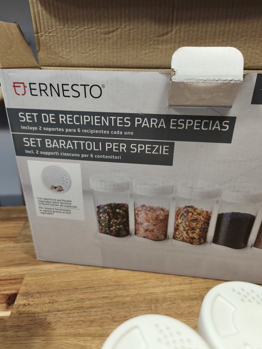 Set frascos especiarias novo437073696062197761