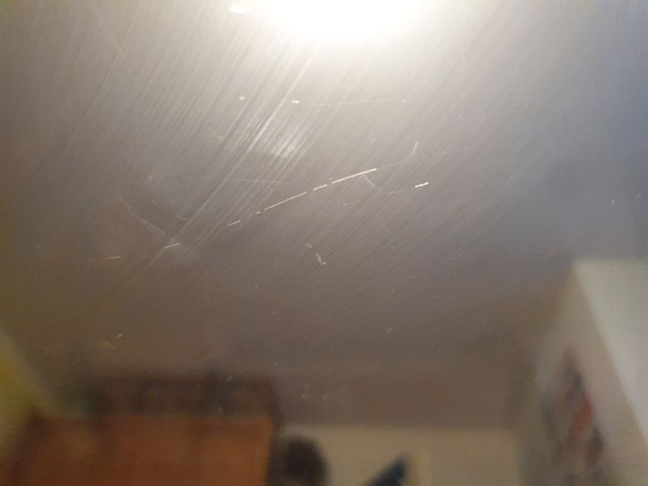 Stół bambusowy okrągły szklany blat